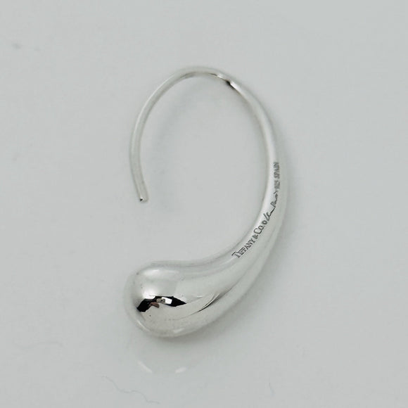 Tiffany & Co Teardrop Hook Earring by Elsa Peretti Single Replacement in Silver