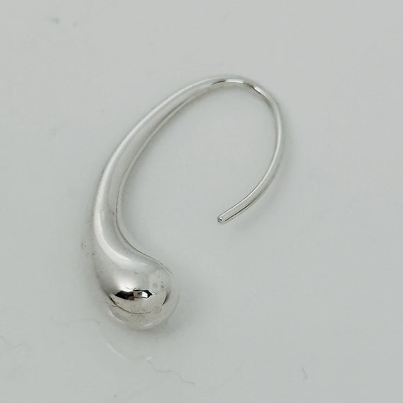 Tiffany & Co Teardrop Hook Earring by Elsa Peretti Single Replacement in Silver