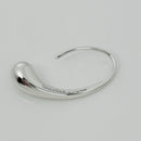 Tiffany & Co Teardrop Hook Earring by Elsa Peretti Single Replacement in Silver-3