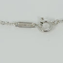 20" Tiffany 1837 4 Four Interlocking Circles Pendant Necklace in Silver & Rubedo-7