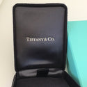 Tiffany & Co Necklace Presentation Black Suede Box and Blue Box Gift Bag - 4