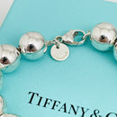 7.5 inch Tiffany & Co HardWear Ball Bracelet Sterling Silver 10mm Bead-3