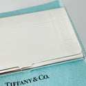 Tiffany & Co Business Card Holder Machined Turned Engravable in Sterling Silver - 3