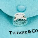 RARE Please Return to Tiffany Round Padlock Lock Charm Pendant in Silver-6