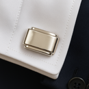 Tiffany Metropolis Cuff Links in Sterling Silver Engravable-2