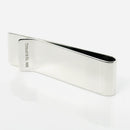 Tiffany & Co Machine Turned Pin Stripe Engravable ID Money Clip in Silver-5