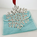 Vintage Tiffany Snowflake Christmas Tree Holiday Ornament in Sterling Silver - 4