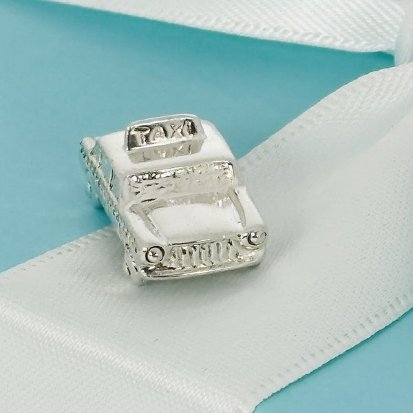 Tiffany & Co Taxi Cab Car Charm or Pendant in Sterling Silver - 4