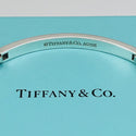 9" Large Unisex Mens Tiffany & Co Silver Venetian ID Box Link I.D. Bracelet - 3