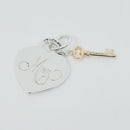 Tiffany & Co MOM Heart Rubedo Key Charm Notes Pendant or Charm Mother's Day-3