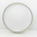 7.5" Tiffany & Co Somerset Firm Dome Mesh Bangle Bracelet in Silver-6