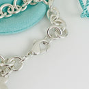 8.5" Tiffany & Co Puffed Double Cutout Heart Tag Charm Bracelet-5