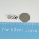 Tiffany & Co Christmas Tree Charm or Pendant in Enamel and  Sterling Silver-7