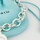 Please Return to Tiffany Heart Tag Charm Bracelet Tiffany in Sterling Silver-9