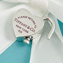 RARE Return to Tiffany Heart Padlock Charm Pendant in Red Enamel and Silver - 5