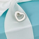 Tiffany & Co Single Replacement Heart Cutout Stud Earring Italy-3