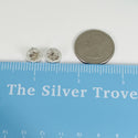 Return to Tiffany  Mini Round Circle Tag Stud Earrings in Sterling Silver - 7