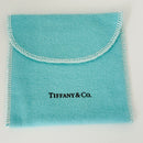 Tiffany & Co Anti-Tarnish Blue Felt Empty Pouch 3.25" x 3.25"-1