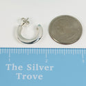 1 Tiffany Twist Hoop Earring in Sterling Silver Single Replacement - 5