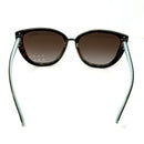 Tiffany & Co. TF4152 Brown Acetate Cat Eye Sunglasses Gold Tone Tortoise Shell-4