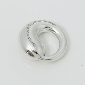 Tiffany Eternal Circle Pendant - Elsa Peretti in Sterling Silver Size Small - 0