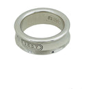 Size 5 Tiffany & Co 1837 Ring Concave Unisex in Sterling Silver AUTHENTIC-5