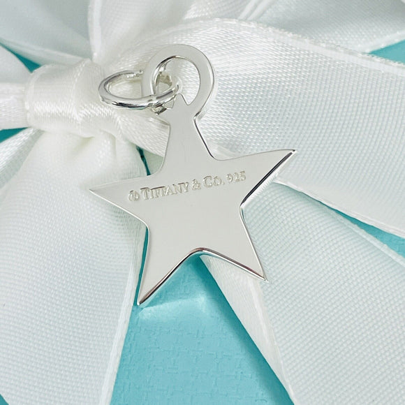Tiffany & Co Star Charm or Pendant in Sterling Silver AUTHENTIC
