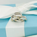 Size 6 Tiffany & Co Gatelink Ring in Sterling Silver and 18k Gold - 4