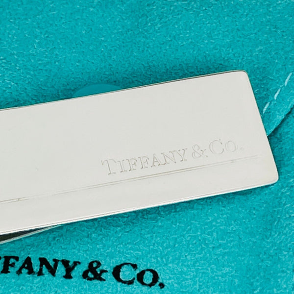 Tiffany Classic Stripe Money Clip in Sterling Silver Engravable - 2