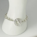 Large Tiffany & Co Sterling Silver 1837 Mens Unisex Toggle Bracelet - 7