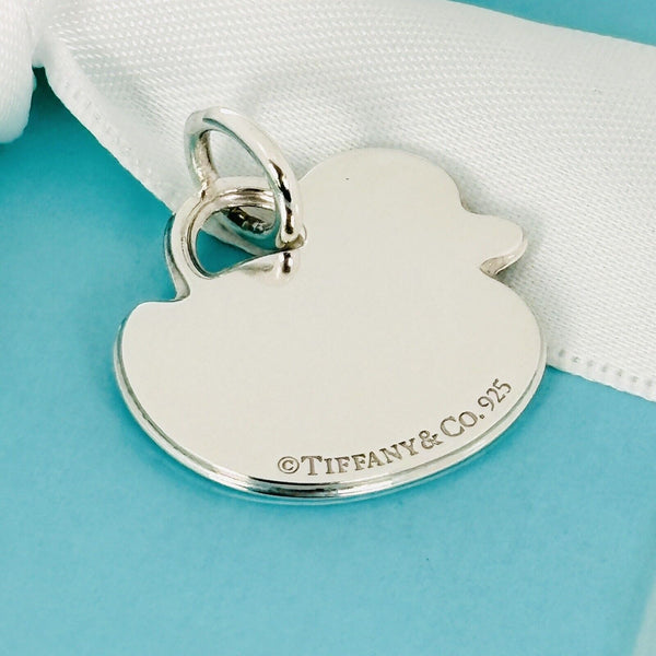 Tiffany & Co Large Rubber Duck Charm or Pendant in Sterling Silver - 4
