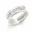 Tiffany & Co. 1837 Concave Ring Sterling Silver 925 Size 5.5 Men's Unisex Band-6
