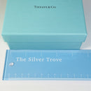 Tiffany & Co Empty Medium Large Blue Gift Box 4.5" x 3.75" x 2"-3