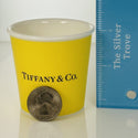 Tiffany & Co Yellow Espresso Paper Cup Everyday Objects Bone China - 2