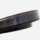 Tiffany Genuine Brown Lizard Leather Mens Belt Size 40-4