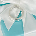 Size 4.5 Tiffany & Co 1837 Ring Concave in Sterling Silver - 4