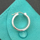 1 Tiffany T&CO 1837 Hoop Huggie Earring Single Replacement in Sterling Silver-3