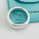 Size 10 Tiffany Metropolis Ring Mens Unisex in Sterling Silver-3