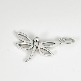 Tiffany Dragonfly Insect Charm or Pendant in Sterling Silver - 0
