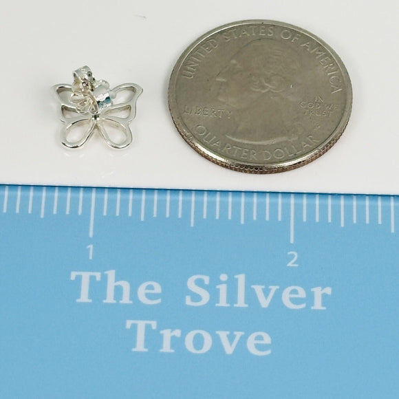 1 Tiffany Butterfly Stud Earring in Sterling Silver Single Replacement