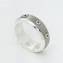 Size 11 Tiffany Turbo Ring by Paloma Picasso Mens Unisex in Silver and Titanium-3