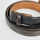 Tiffany Brown Leather Calfskin Mens Belt Size 46-2