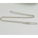 16" Tiffany & Co Sterling Silver 1.5mm Large Link Chain Necklace - 1