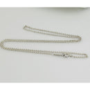 16" Tiffany & Co Sterling Silver 1.5mm Large Link Chain Necklace-1