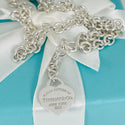 20" Please Return to Tiffany & Co Y Drop Heart Tag Necklace in Sterling Silver - 2