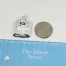 Tiffany & Co Roman Cross Pendant Cutout Stencil Mens Unisex in Sterling Silver-6