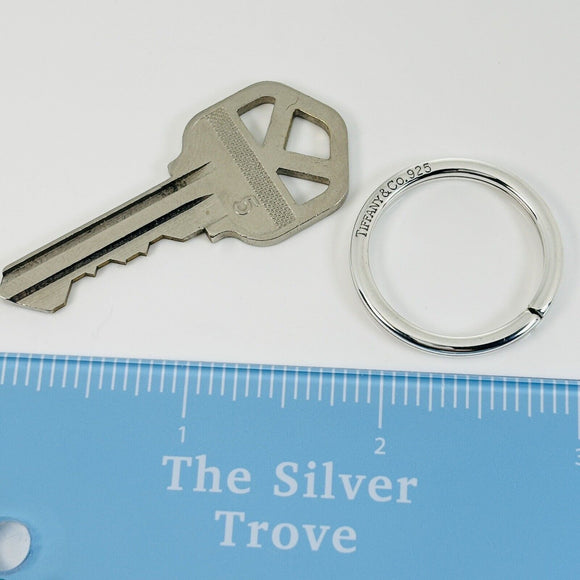 Tiffany & Co Key Ring in Sterling Silver Keyring Keychain