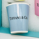 Tiffany 5 Set Colored Paper Coffee Cup Everyday Objects Blue Pink Yellow Green-4