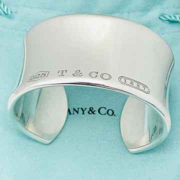 Large 6.75" Tiffany & Co 1837 Extra Wide Cuff Bracelet Mens Unisex