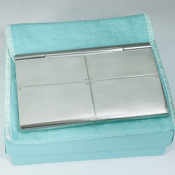 Tiffany & Co Streamerica Pocket Business Card Holder in Silver Stream America